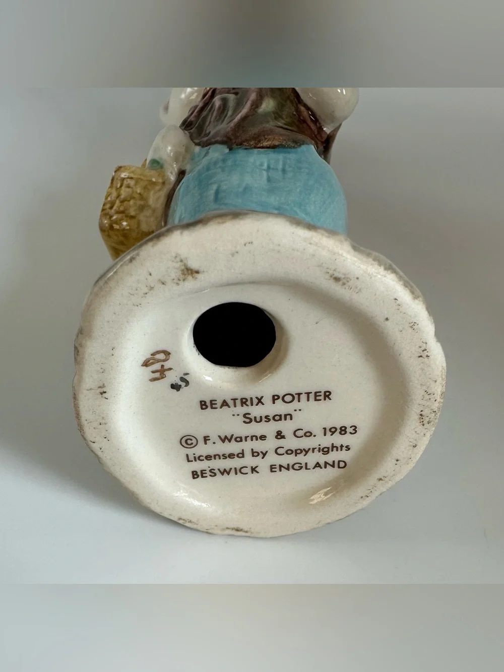 F Warne & Co Beatrix Potter “Susan” Beswick England
